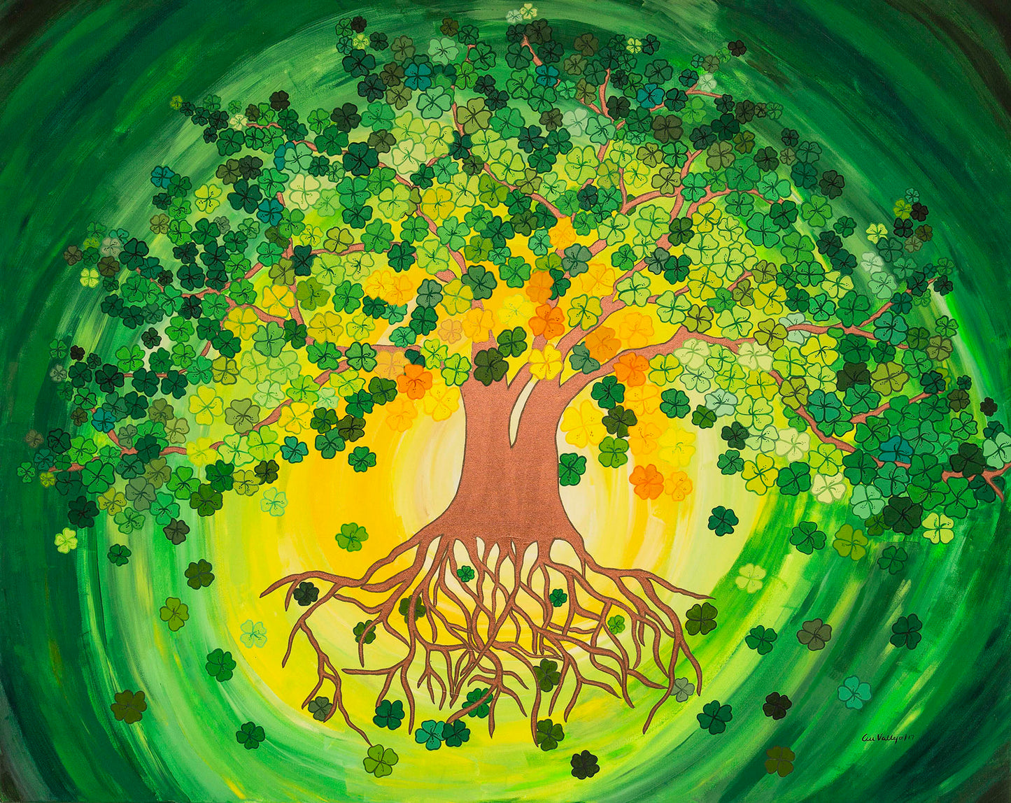 Tree of Hope - Arbol de la Esperanza (48in x 60in)