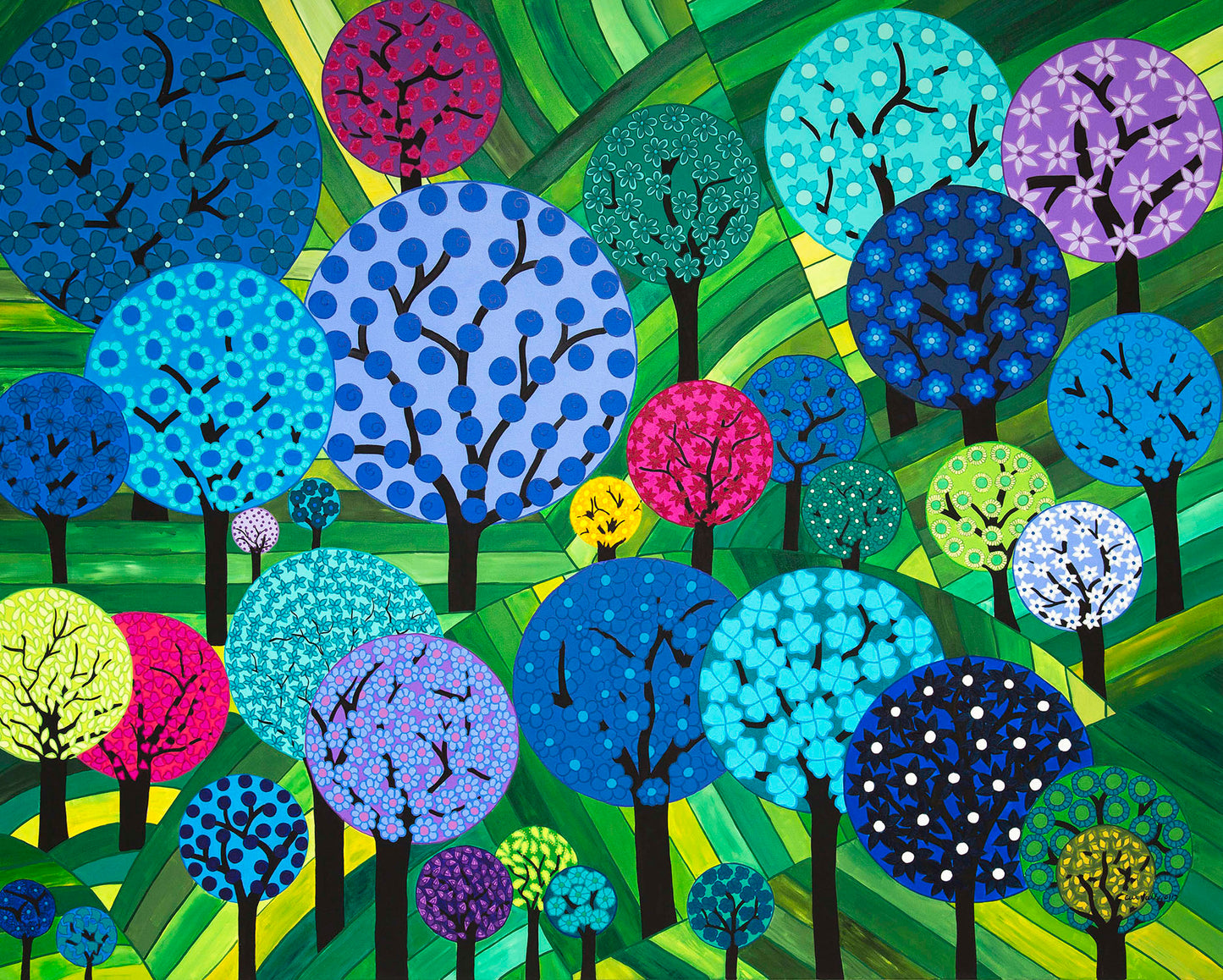 Forest of Dreams - Bosque de los Sueños (48in x60in)